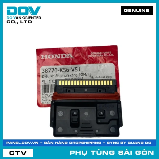 ĐIỀU KHIỂN PHUN XĂNG ĐIỆN TỬ | HONDA PARTS CODE 38770K56V51 — 38770K56V51