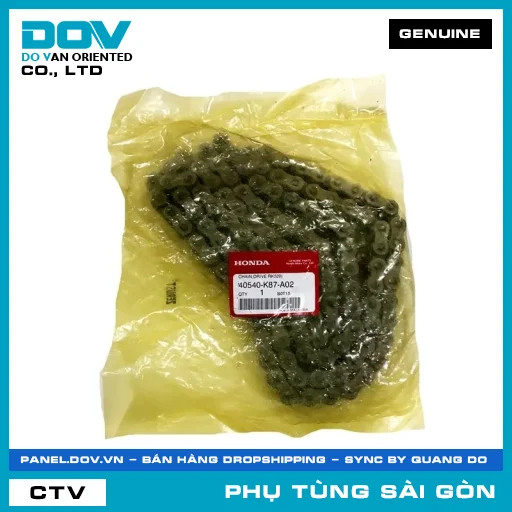 XÍCH TẢI (RK) | HONDA PARTS CODE 40540K87A02 — 40540K87A02