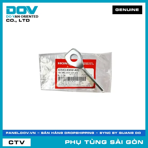 TẤM ĐIỀU CHỈNH XÍCH PHẢI | HONDA PARTS CODE 40543KWWA00 — 40543KWWA00