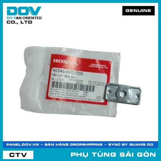 NẮP CUỐI CÀNG SAU | HONDA PARTS CODE 40546KPGT00 — 40546KPGT00