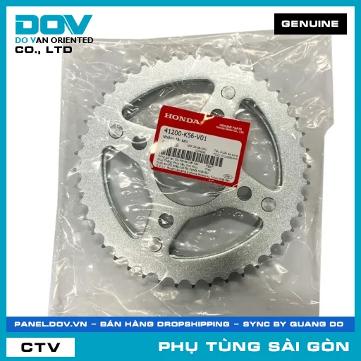 NHÔNG TẢI SAU | HONDA PARTS CODE 41200K56V01 — 41200K56V01