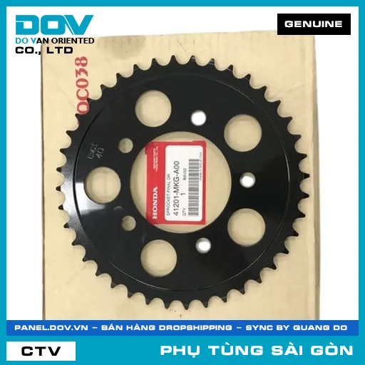 NHÔNG TẢI SAU 40T | HONDA PARTS CODE 41201MKGA00 — 41201MKGA00