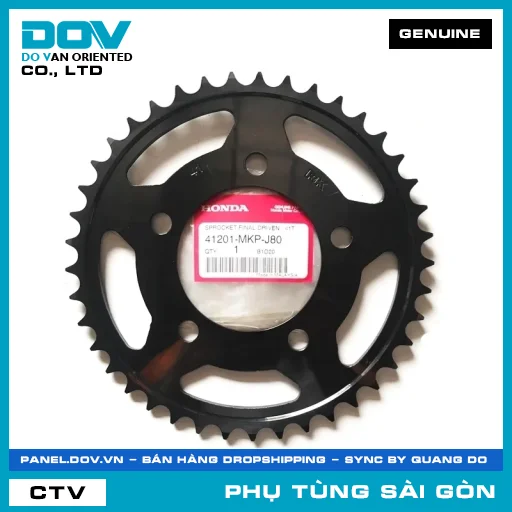 NHÔNG TẢI SAU 41T | HONDA PARTS CODE 41201MKPJ80 — 41201MKPJ80
