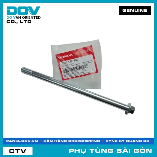 TRỤC BÁNH XE SAU | HONDA PARTS CODE 42301KPG900 — 42301KPG900