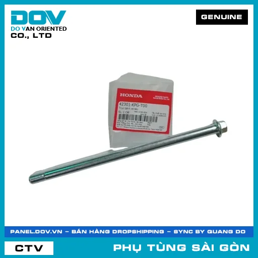 TRỤC BÁNH XE SAU | HONDA PARTS CODE 42301KPGT00 — 42301KPGT00