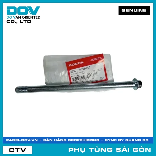 TRỤC BÁNH XE SAU | HONDA PARTS CODE 42301KWW640 — 42301KWW640