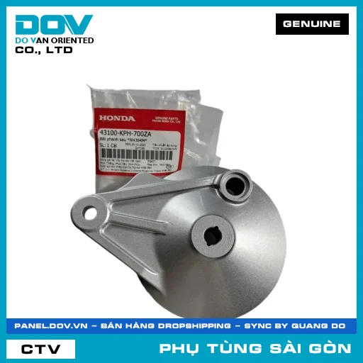 BÁT PHANH SAU *NH364M* | HONDA PARTS CODE 43100KPH700ZA — 43100KPH700ZA
