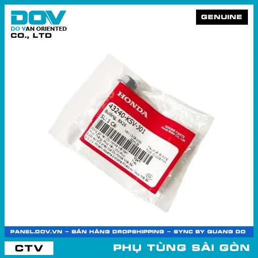 BULÔNG, 8X26 | HONDA PARTS CODE 43240KSVJ01 — 43240KSVJ01