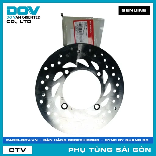 ĐĨA THẮNG SAU | HONDA PARTS CODE 43251K01900 — 43251K01900
