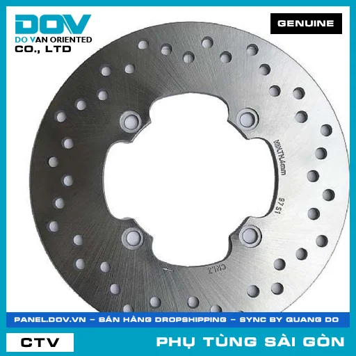 ĐĨA THẮNG SAU | HONDA PARTS CODE 43251K40F01 — 43251K40F01