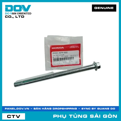 TRỤC BÁNH XE TRƯỚC | HONDA PARTS CODE 44301KFM900 — 44301KFM900
