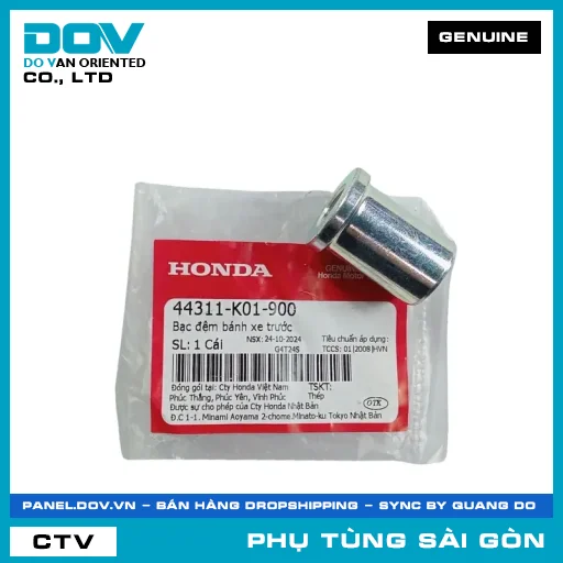 BẠC ĐỆM BÁNH XE TRƯỚC | HONDA PARTS CODE 44311K01900 — 44311K01900