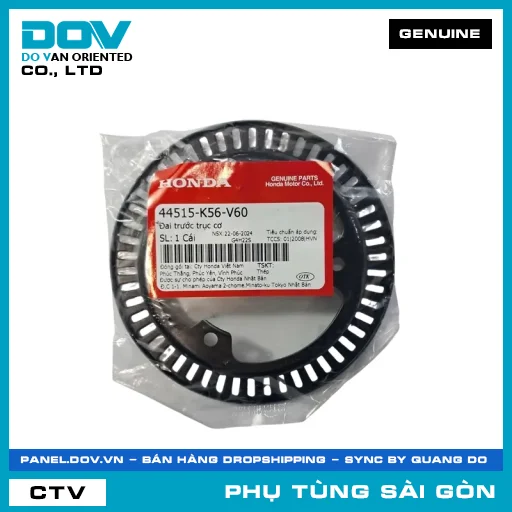 ĐAI TRƯỚC TRỤC CƠ | HONDA PARTS CODE 44515K56V60 — 44515K56V60