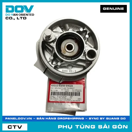 CỤM BÁT PHANH TRƯỚC *NH364M* | HONDA PARTS CODE 45010KWW640ZA — 45010KWW640ZA