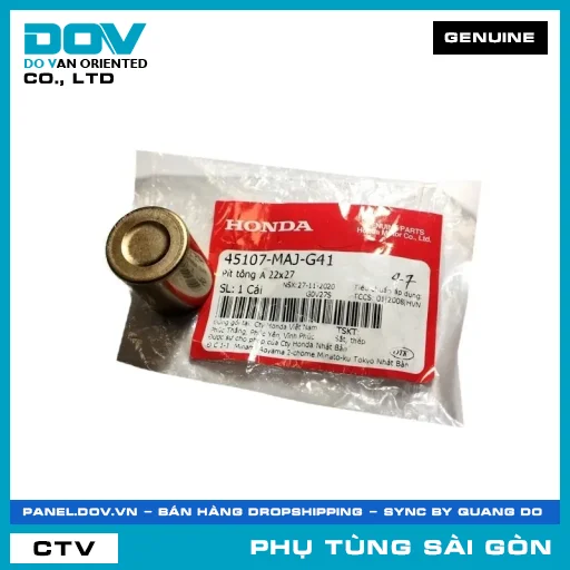 PÍT TÔNG A 22X27 | HONDA PARTS CODE 45107MAJG41 — 45107MAJG41