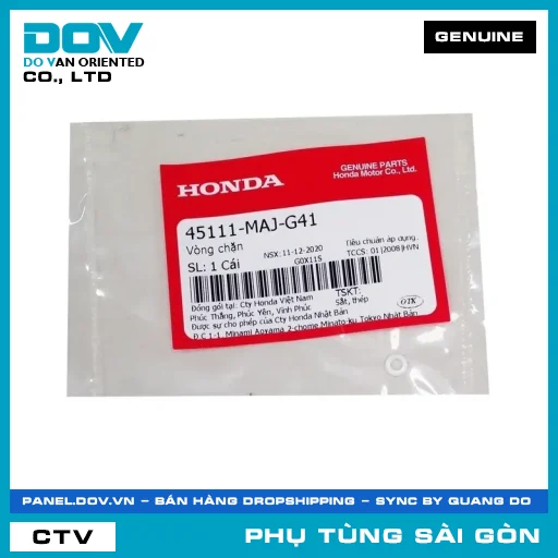 VÒNG HÃM | HONDA PARTS CODE 45111MAJG41 — 45111MAJG41