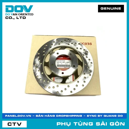 ĐĨA THẮNG TRƯỚC | HONDA PARTS CODE 45121KFL890 — 45121KFL890