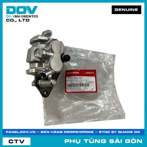 CỤM NGÀM PHANH TRƯỚC BÊN TRÁI | HONDA PARTS CODE 45150KVG901 — 45150KVG901
