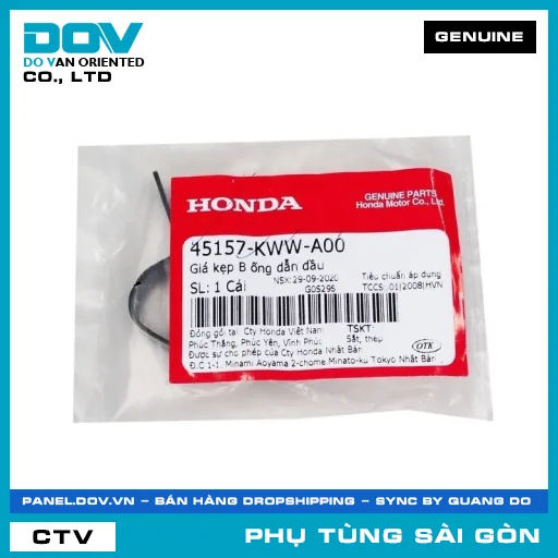 GIÁ KẸP B ỐNG DẪN NHỚT | HONDA PARTS CODE 45157KWWA00 — 45157KWWA00