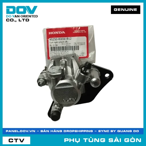 CỤM NGÀM PHANH NHỚT | HONDA PARTS CODE 45250KWWB12 — 45250KWWB12