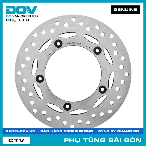 ĐĨA THẮNG TRƯỚC | HONDA PARTS CODE 45251K0G901 — 45251K0G901