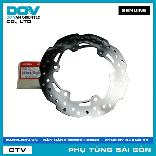 ĐĨA THẮNG TRƯỚC | HONDA PARTS CODE 45251K56V51 — 45251K56V51