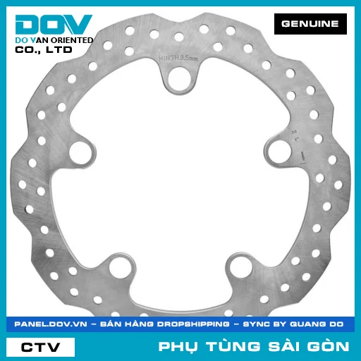 ĐĨA THẮNG TRƯỚC | HONDA PARTS CODE 45251K94T01 — 45251K94T01