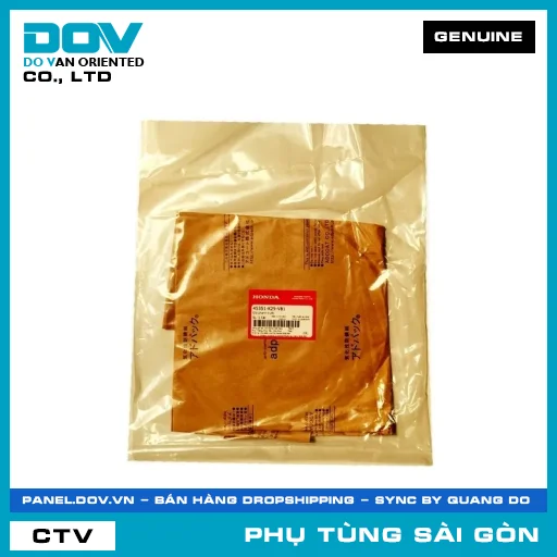 ĐĨA THẮNG TRƯỚC | HONDA PARTS CODE 45351K29V81 — 45351K29V81