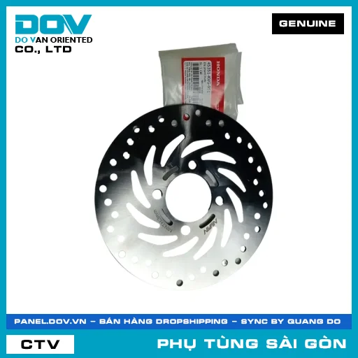 ĐĨA THẮNG TRƯỚC | HONDA PARTS CODE 45351KVG951 — 45351KVG951