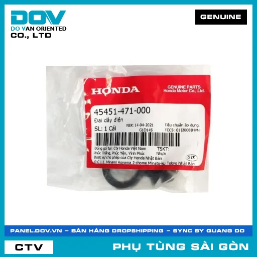 ĐAI DÂY ĐIỆN | HONDA PARTS CODE 45451471000 — 45451471000