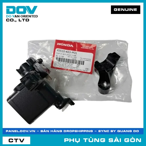 CỤM XI LANH PHANH TRƯỚC | HONDA PARTS CODE 45510K03M01 — 45510K03M01