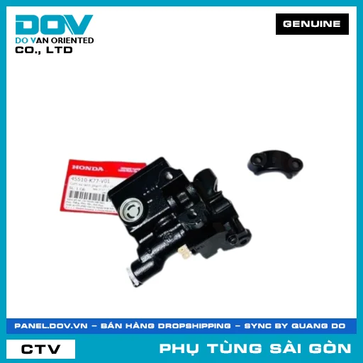 CỤM XY LANH PHANH NHỚT CHÍNH | HONDA PARTS CODE 45510K77V01 — 45510K77V01