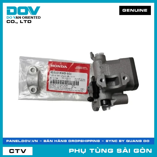CỤM XY LANH PHANH NHỚT CHÍNH | HONDA PARTS CODE 45510KWB601 — 45510KWB601
