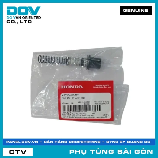 XYLANH PHANH CBS | HONDA PARTS CODE 45530K03M61 — 45530K03M61