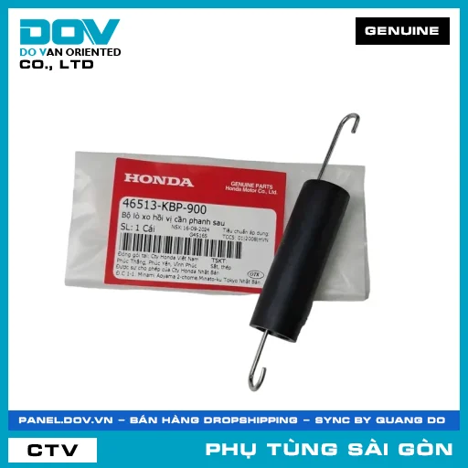 BỘ LÒ XO HỒI VỊ CẦN PHANH SAU | HONDA PARTS CODE 46513KBP900 — 46513KBP900
