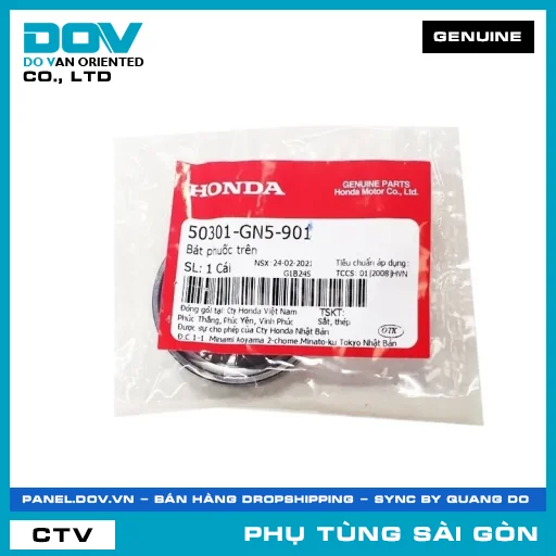 BÁT PHUỐC TRÊN | HONDA PARTS CODE 50301GN5901 — 50301GN5901