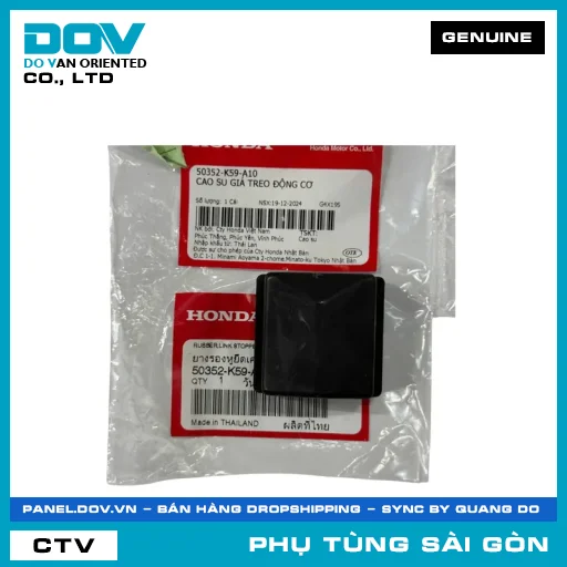 CAO SU GIÁ TREO ĐỘNG CƠ | HONDA PARTS CODE 50352K59A10 — 50352K59A10