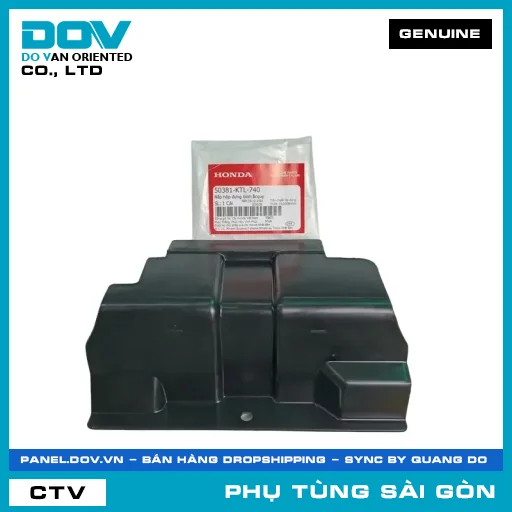 NẮP HỘP ĐỰNG BÌNH ẮCQUY | HONDA PARTS CODE 50381KTL740 — 50381KTL740