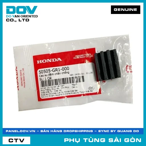 CAO SU ĐỆM CHÂN CHỐNG | HONDA PARTS CODE 50505GR1000 — 50505GR1000