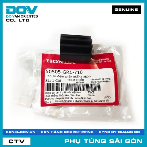 CAO SU ĐỆM CHÂN CHỐNG CHÍNH | HONDA PARTS CODE 50505GR1710 — 50505GR1710