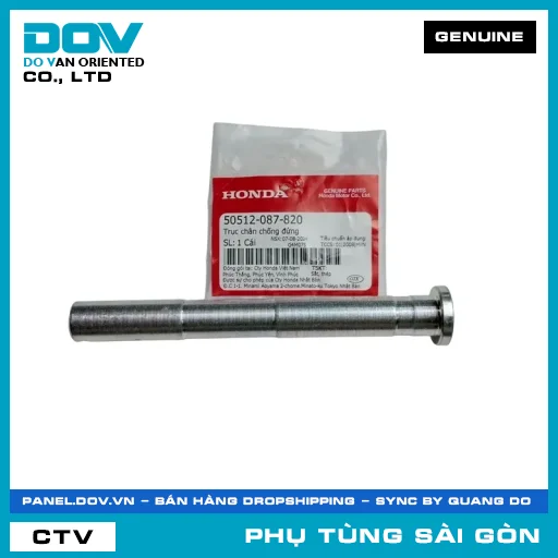 TRỤC CHÂN CHỐNG ĐỨNG | HONDA PARTS CODE 50512087820 — 50512087820