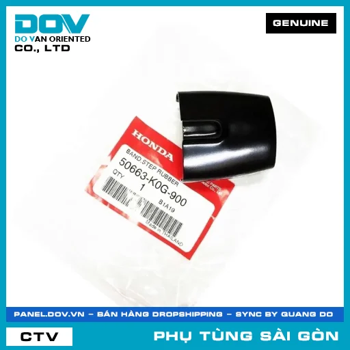 NẮP ĐỠ ĐỂ CHÂN | HONDA PARTS CODE 50663K0G900 — 50663K0G900