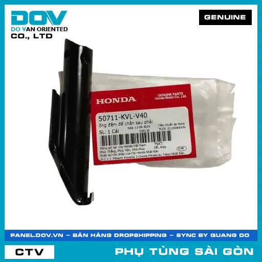 ỐNG ĐỆM ĐỂ CHÂN SAU PHẢI | HONDA PARTS CODE 50711KVLV40 — 50711KVLV40