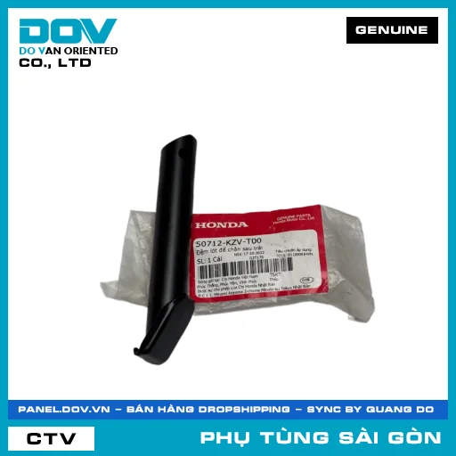 ĐỆM LÓT ĐỂ CHÂN SAU TRÁI | HONDA PARTS CODE 50712KZVT00 — 50712KZVT00