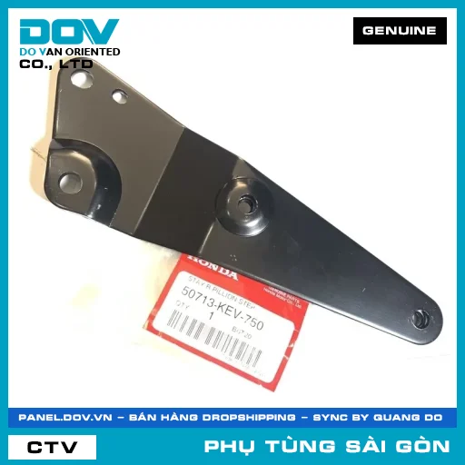 TẤM BẮT GIÁ ĐỂ CHÂN SAU PHẢI | HONDA PARTS CODE 50713KEV750 — 50713KEV750