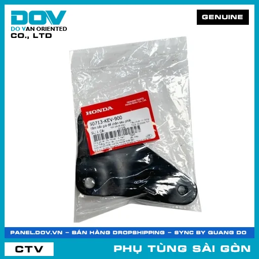 TẤM BẮT GIÁ ĐỂ CHÂN SAU PHẢI | HONDA PARTS CODE 50713KEV900 — 50713KEV900