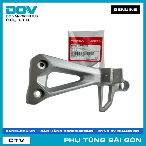GIÁ ĐỂ CHÂN SAU PHẢI | HONDA PARTS CODE 50715KWWE00 — 50715KWWE00