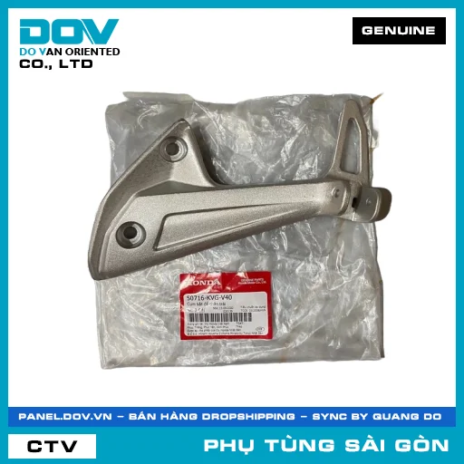 CỤM BẮT ĐỂ CHÂN TRÁI | HONDA PARTS CODE 50716KVGV40 — 50716KVGV40