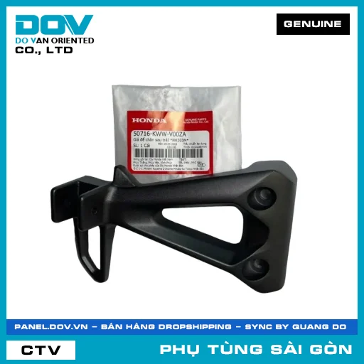 GIÁ ĐỂ CHÂN SAU TRÁI *NH303M* | HONDA PARTS CODE 50716KWWV00ZA — 50716KWWV00ZA