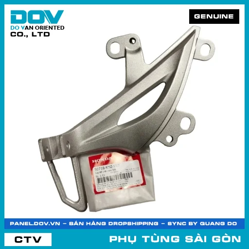 GIÁ ĐỂ CHÂN SAU TRÁI | HONDA PARTS CODE 50716KYZV10 — 50716KYZV10